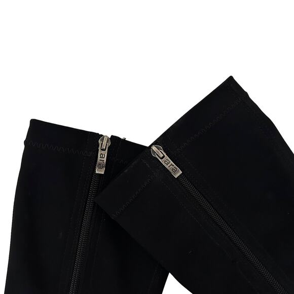 Ara Goretex Luftpolster Black Tall Boots Sz 5.5 - Picture 2 of 8